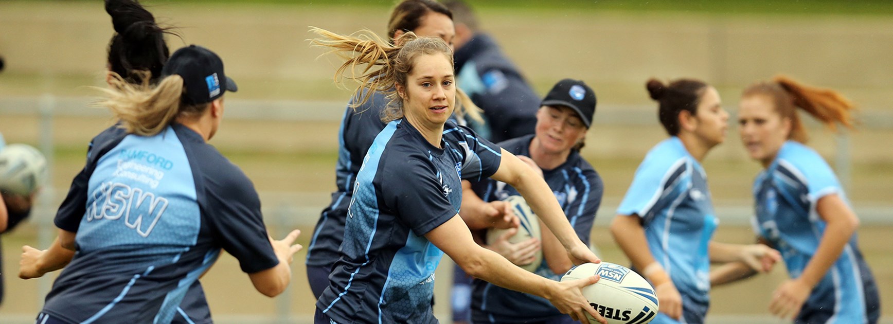 NSW Women's players have been training hard ahead of the Interstate Challenge against Queensland.