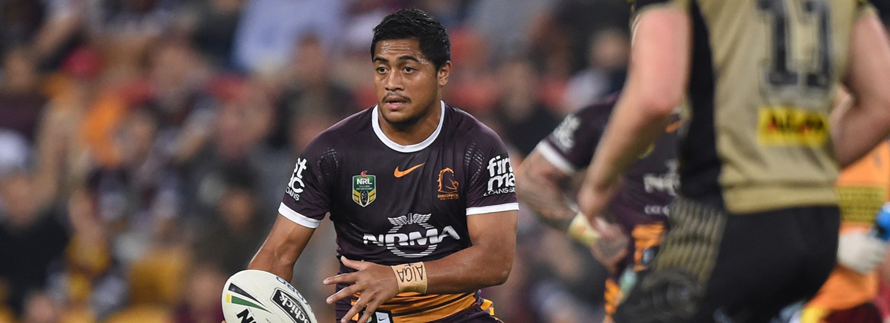 Anthony Milford in action against the Panthers in Round 20.