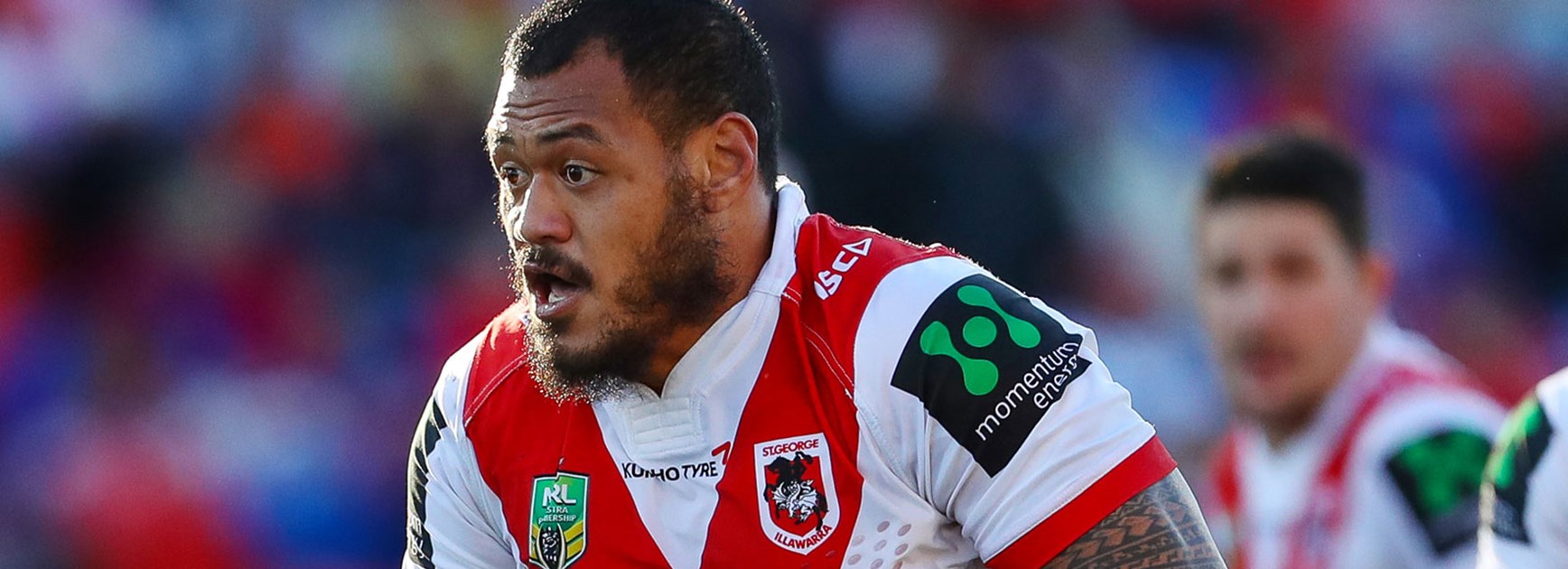 Dragons prop Leeson Ah Mau was charged by the NRL match review committee in Round 20.