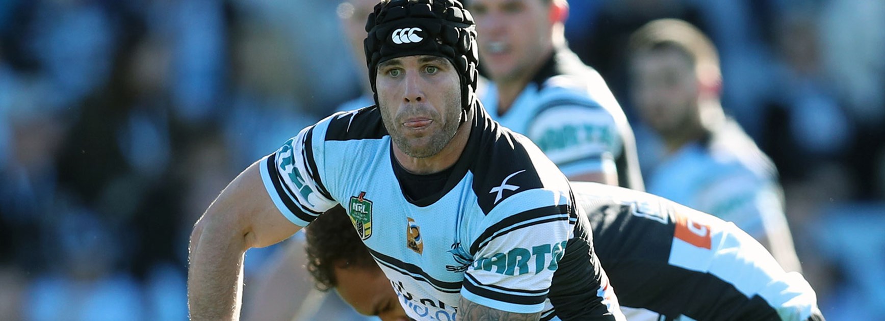 Sharks hooker Michael Ennis during his side's win over the Knights in Round 20.