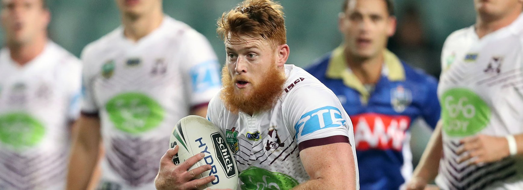 Manly back-rower Nathan Green against Souths in Round 20.