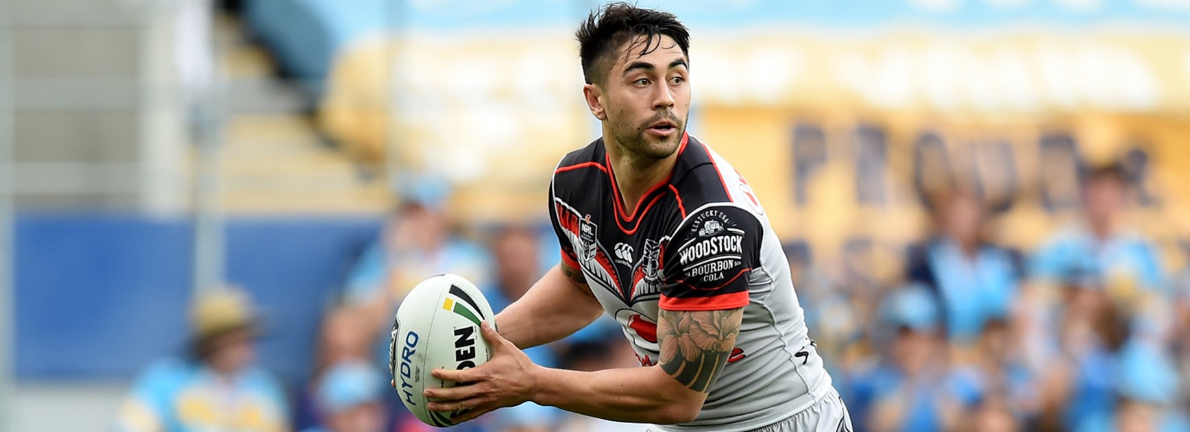 Shaun Johnson in action against the Titans.