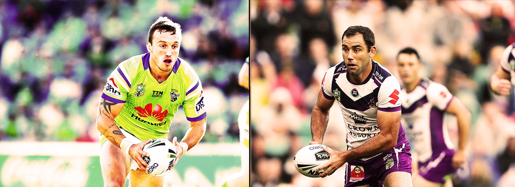 The Raiders clash with the Storm promises to be one of the games of the season.