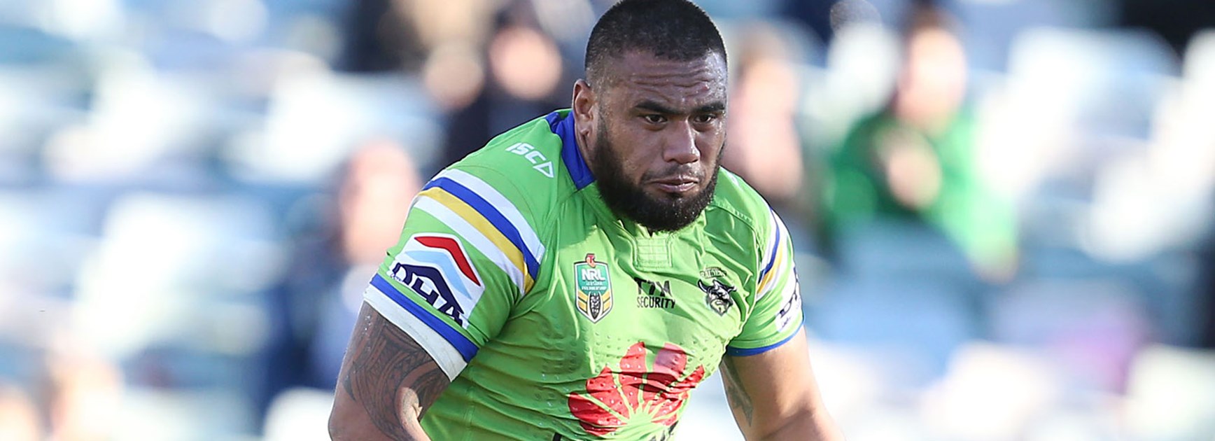 Raiders prop Junior Paulo faces his former Eels teammates for the first time in Round 24.