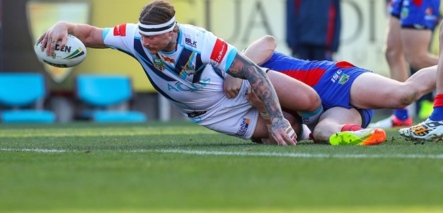 Titans close in on finals with Knights win