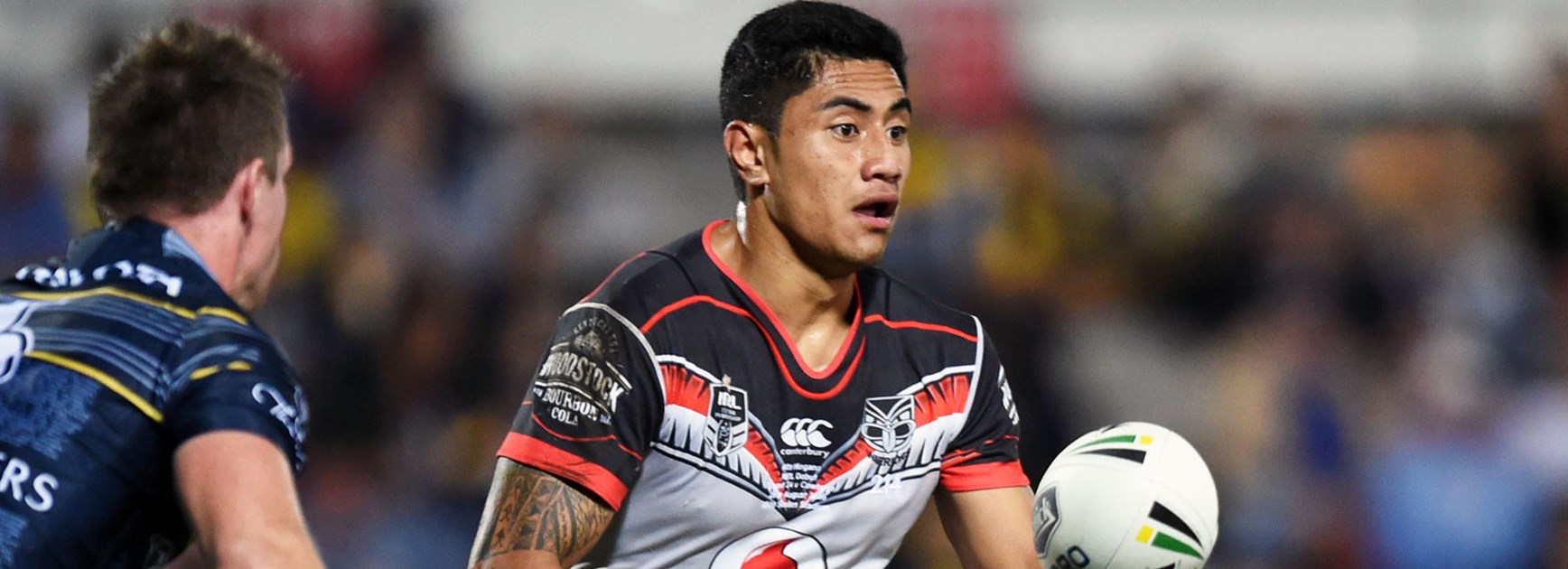 Warriors playmaker Ata Hingano made his NRL debut against the Cowboys in Round 24.