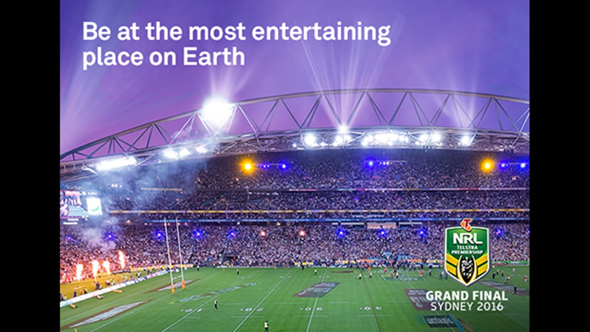 Join us at the most entertaining place on Earth for the 2016 NRL Grand Final – the Telstra Entertainment Lounge.