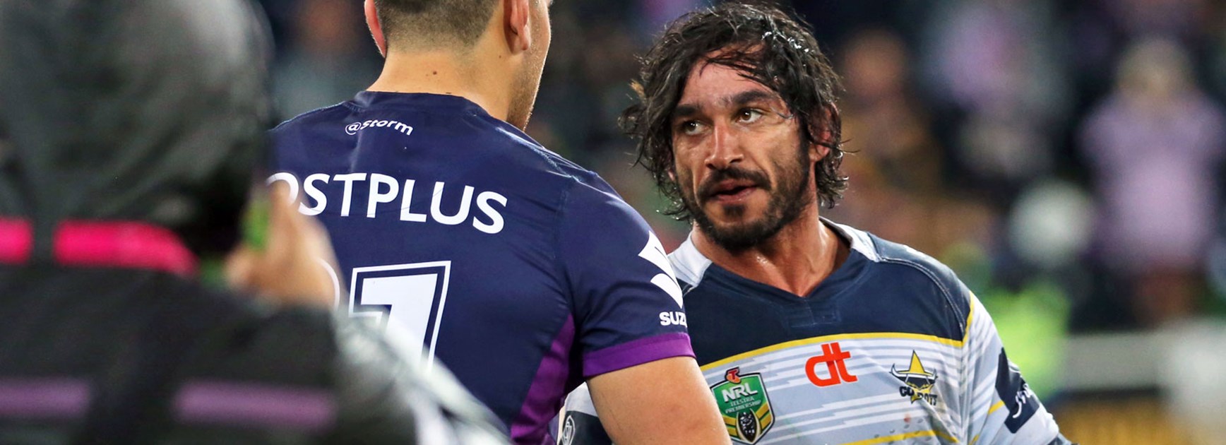 Cowboys halfback Johnathan Thurston following his side's loss to the Storm in Finals Week 1.