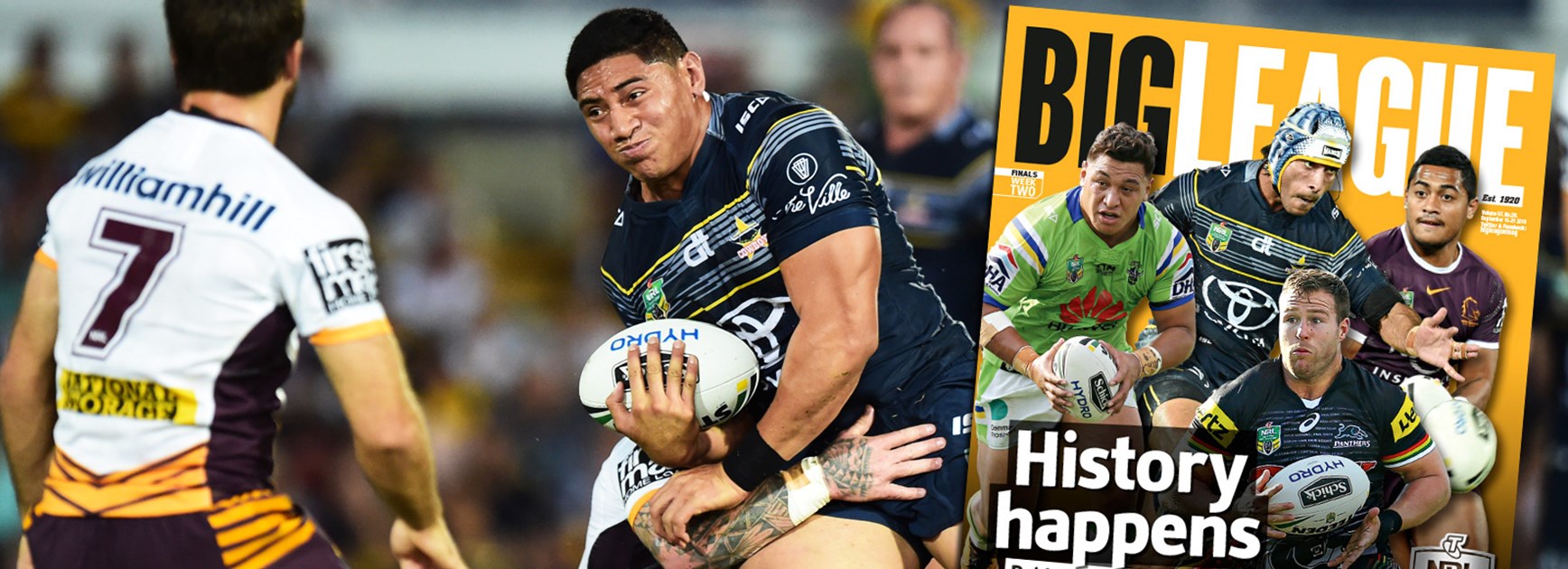 Ben Hunt writes about the difficulty of stopping Jason Taumalolo in this week's Big League magazine.