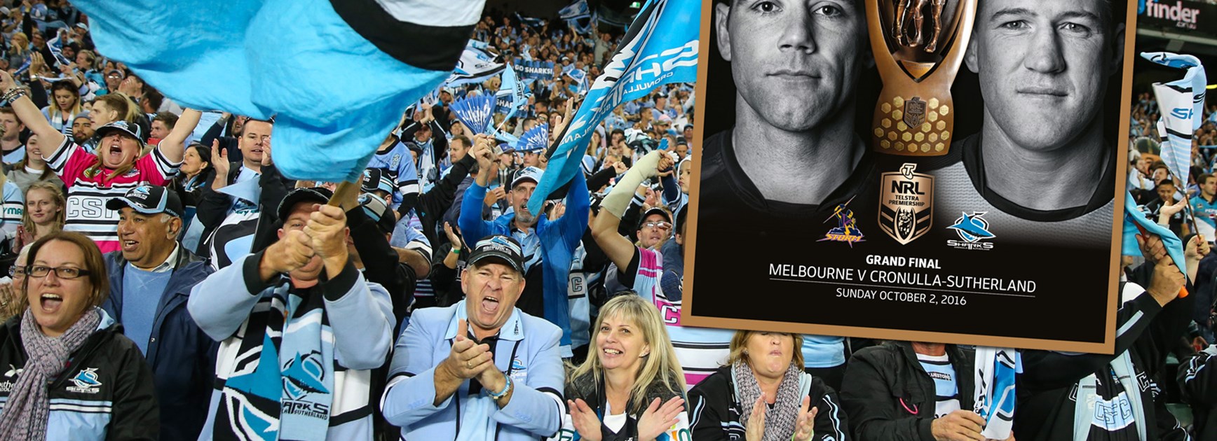 Danny Buderus says Cronulla's supporters can give the Sharks the edge in the 2016 NRL Grand Final.