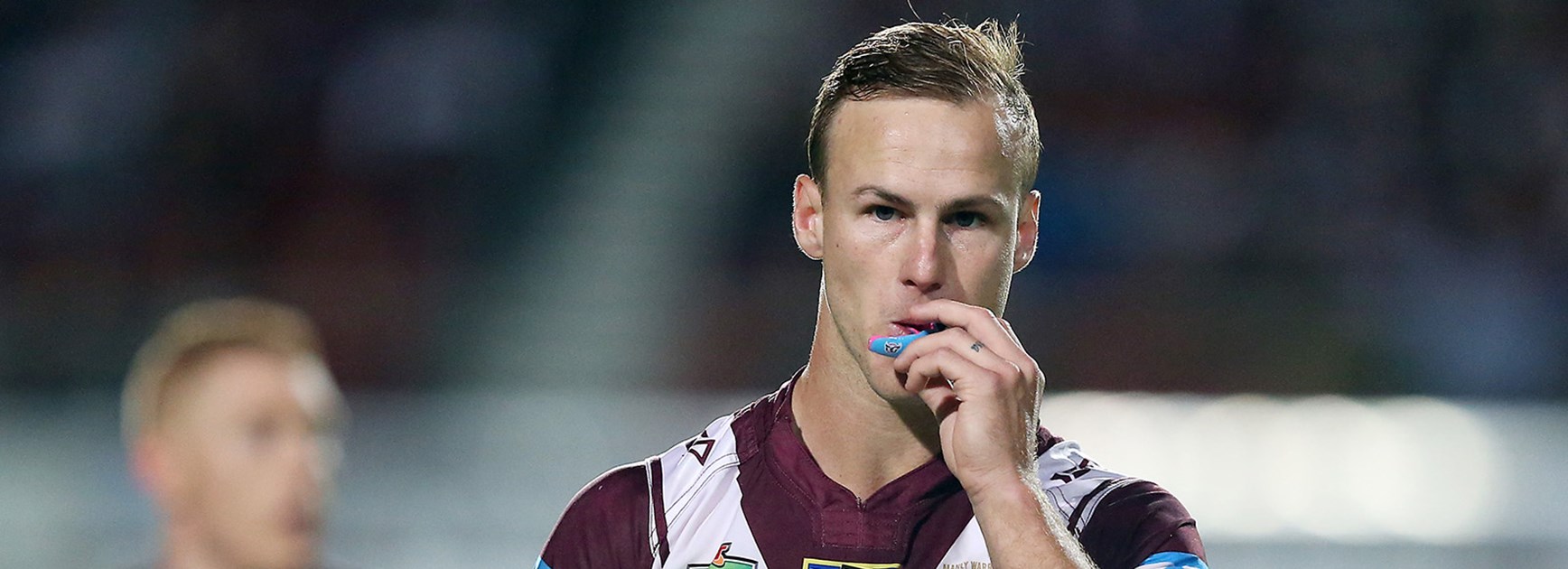 Daly Cherry Evans looks on during his side's loss to the Cowboys in Round 9 at Brookvale Oval.