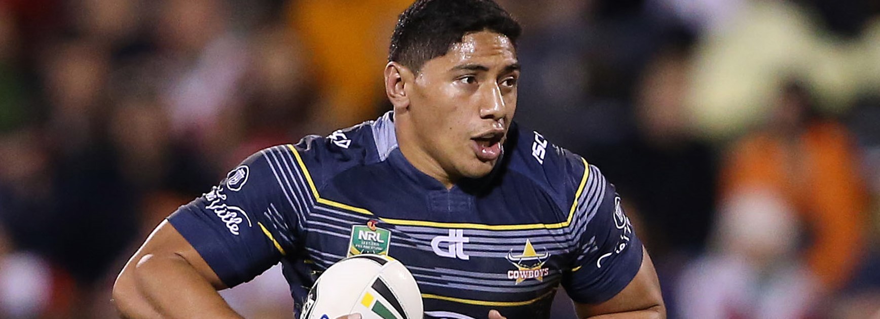 Cowboys lock Jason Taumalolo against the Dragons in Round 12.