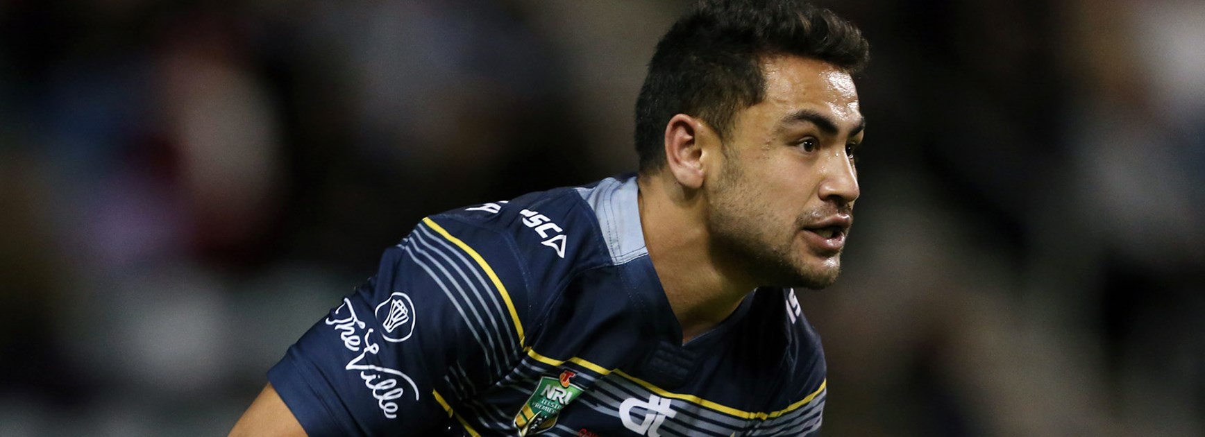 Jahrome Hughes made his Cowboys debut against the Dragons in Round 12.