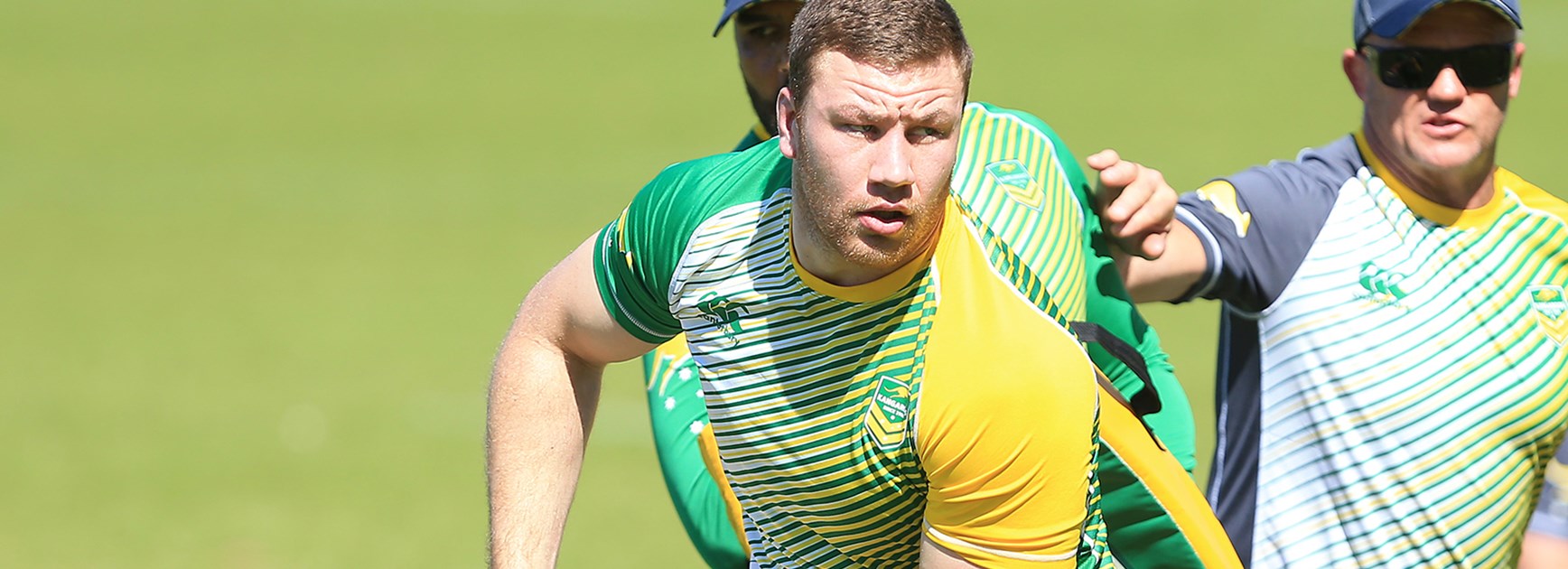 Canberra Raiders prop Shannon Boyd will makes his Test debut in the Kangaroos' starting line-up against the Kiwis.