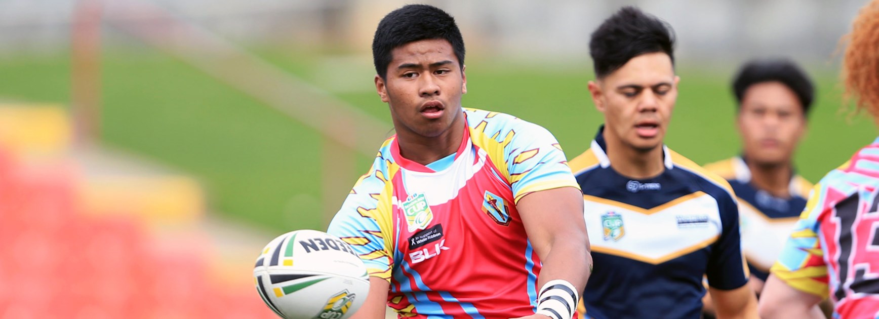 Teenage Broncos recruit Payne Haas is considered one of the hottest prospects in rugby league.