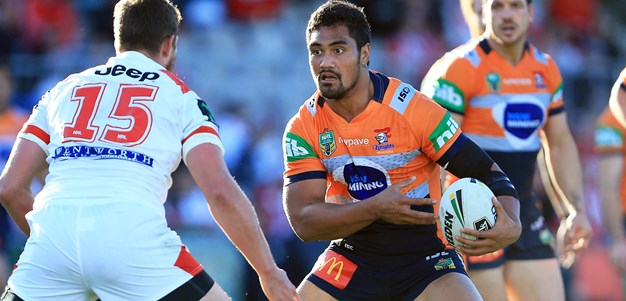 Mata'utia's edge in Knights' No.1 race