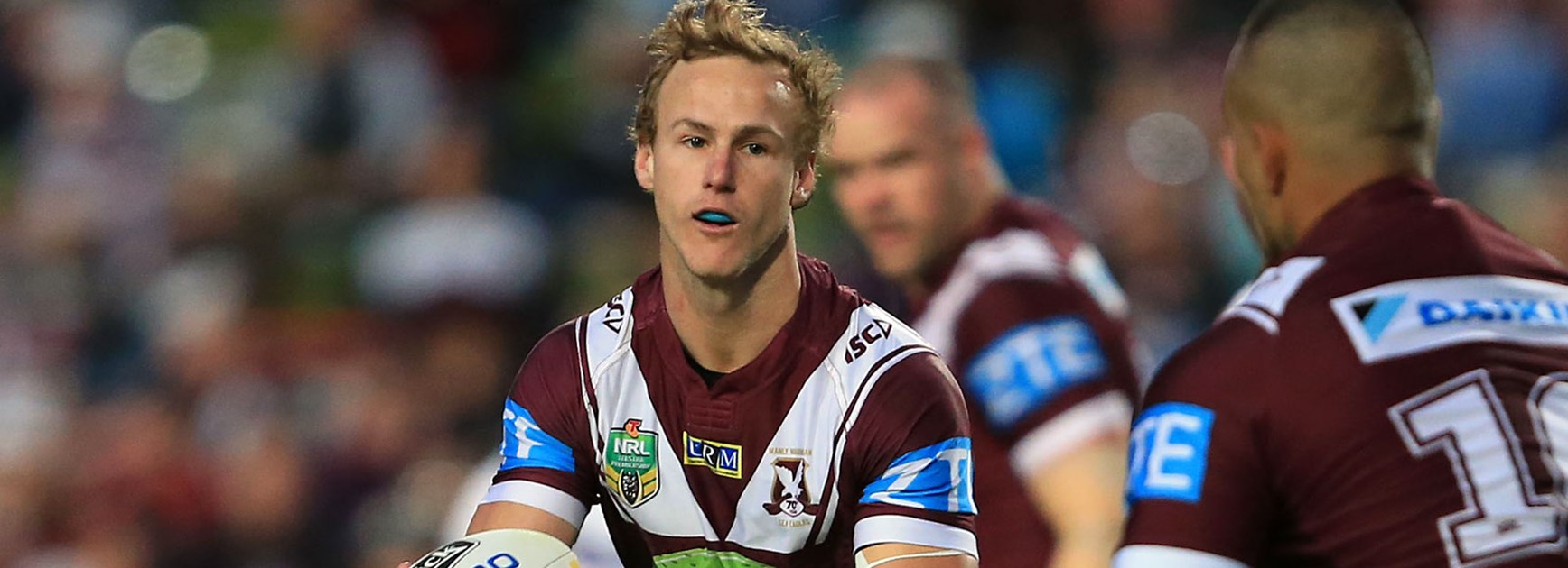 Sea Eagles halfback Daly Cherry-Evans against the Storm in Round 24.