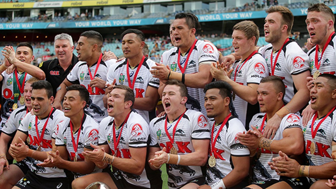 The National Youth Cup premiership-winning Panthers of 2015.