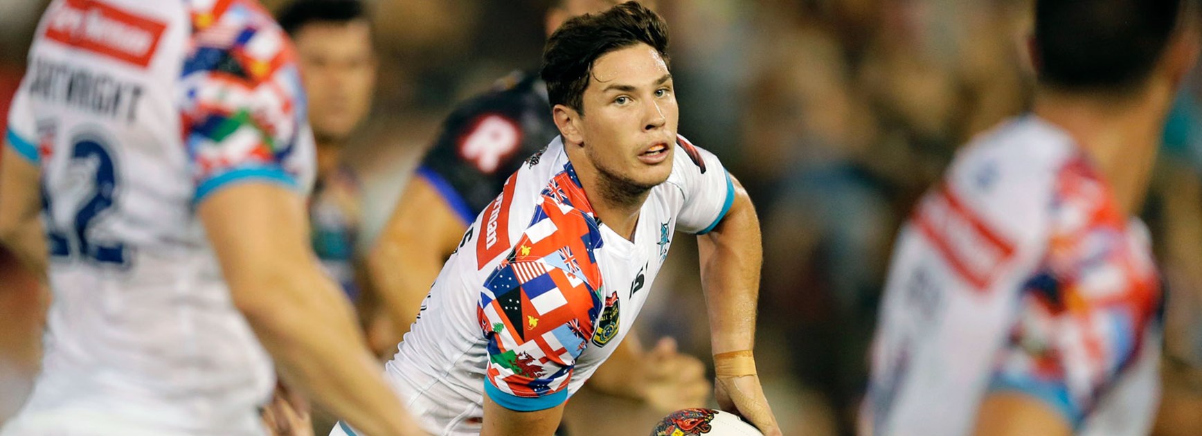 World All Stars playmaker Mitch Moses.