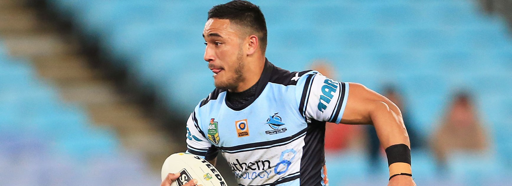 Valentine Holmes is set for a move to fullback for the Sharks in 2017.