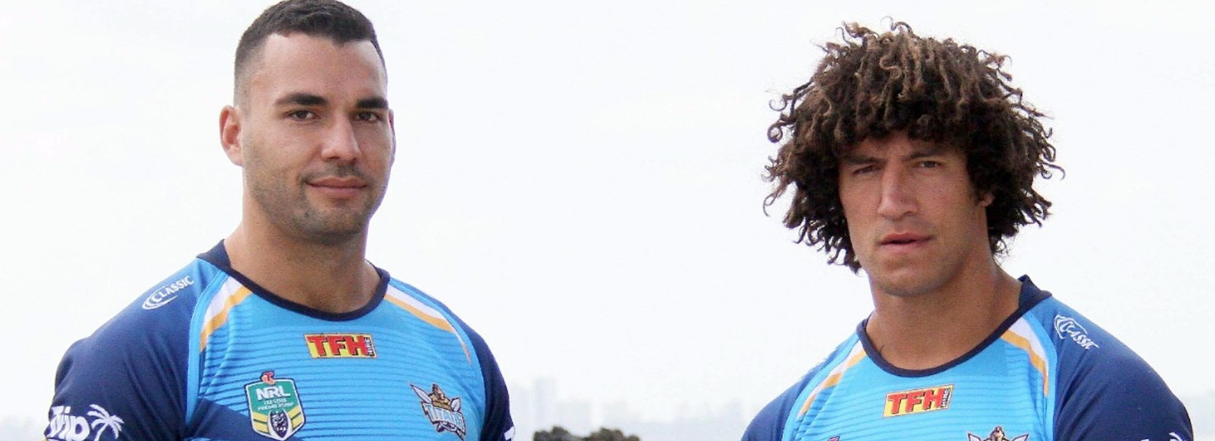 Ryan James and Kevin Procter have been named co-captains of the Titans in 2017.