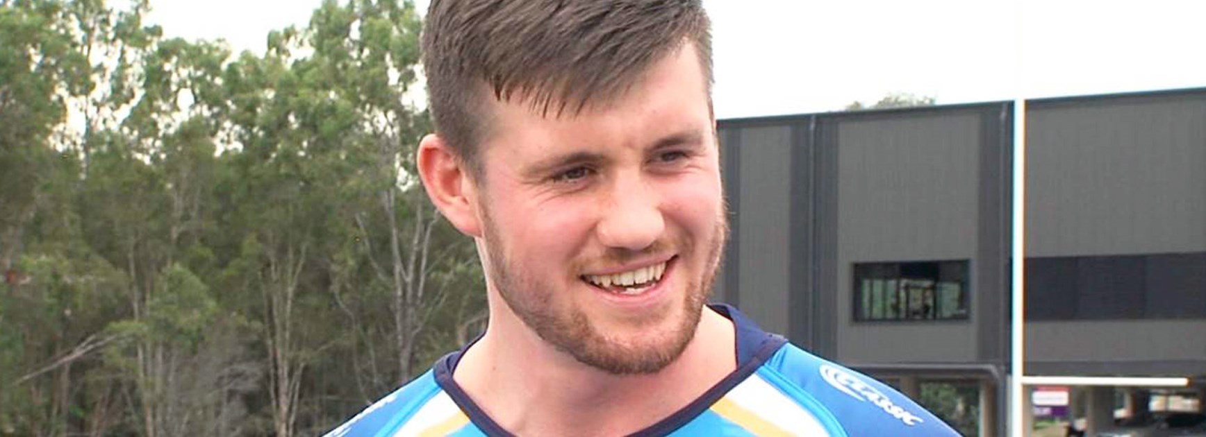 Titans recruit Joe Greenwood fronted the media on his first day at his new club.
