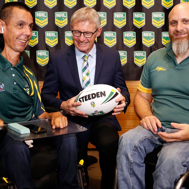 NRL supports Australian Wheelchair World Cup squad