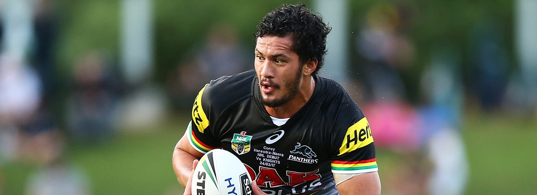 Penrith Panthers rookie Corey Harawira-Naera.