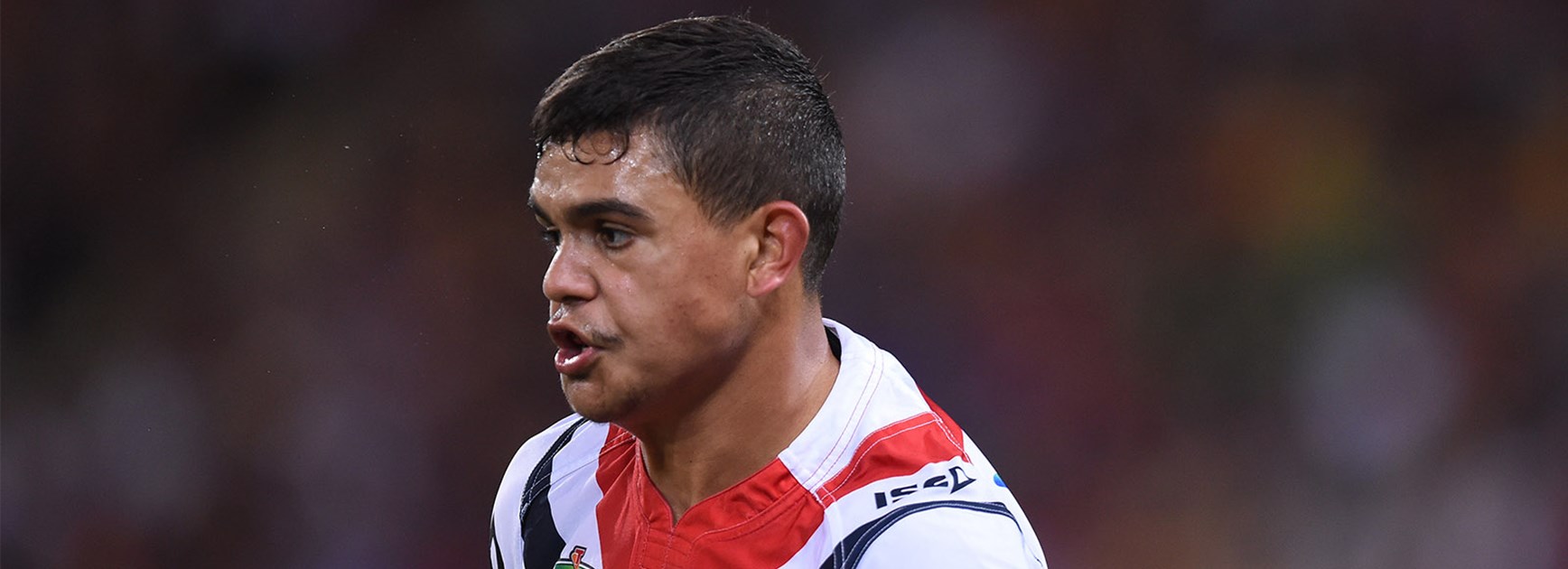 It wasn't a happy night for Latrell Mitchell against the Broncos in Round 6.
