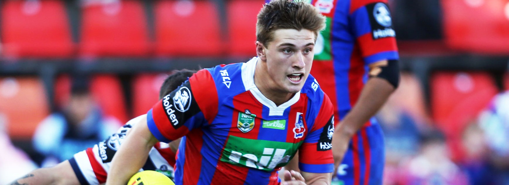 The Knights enjoyed a late victory over the Roosters in the Holden Cup.
