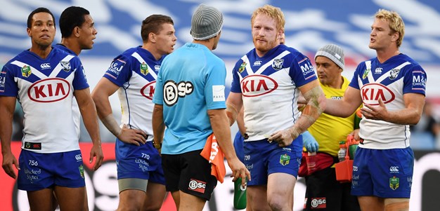 Halves not to blame for Dogs' loss