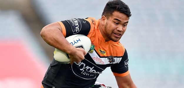Wests Tigers rookie keen to build minutes