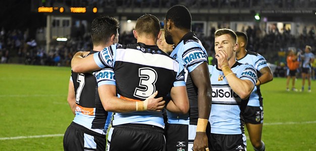 Sharks leave it late to beat Wests Tigers