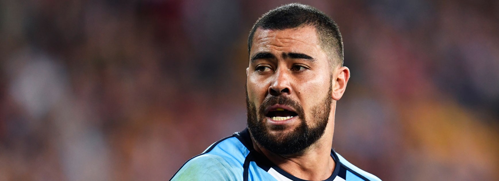 Nervous baby wait for Fifita