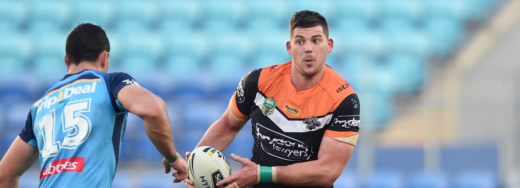 Matt Eisenhuth looks set for a long stay at the Wests Tigers.