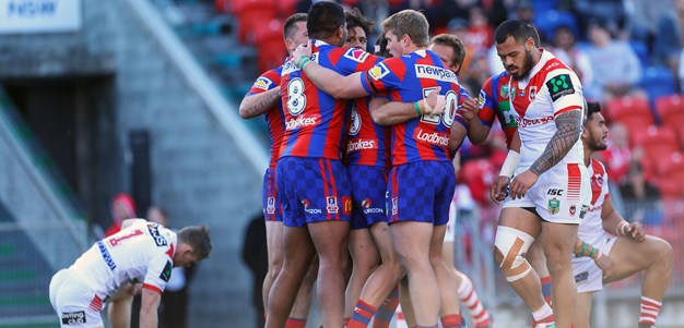 Knights stun Dragons in Newcastle