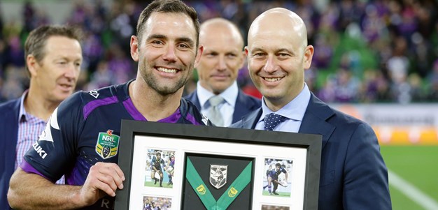 How Smith celebrated game's greatest milestone