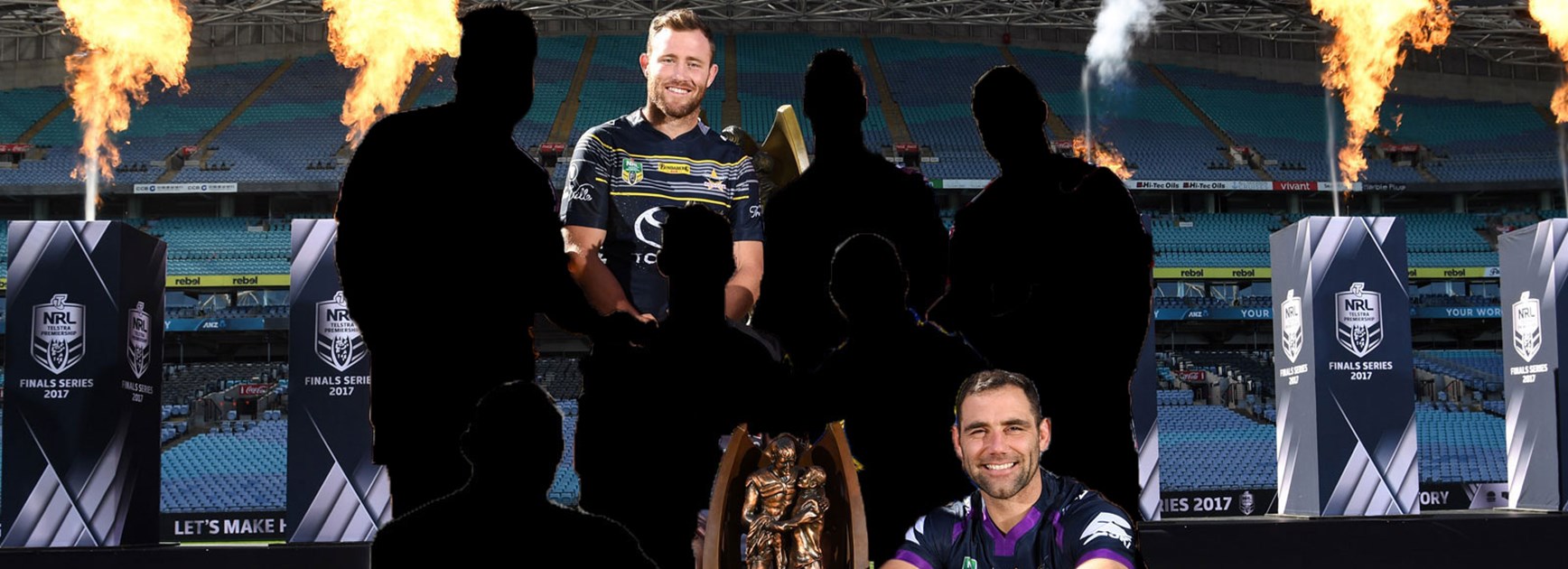 And then there were two... the last remaining finals captains Gavin Cooper and Cameron Smith.