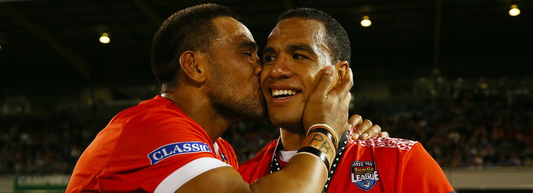 Will Hopoate says the pressure is off Tonga at the World Cup.