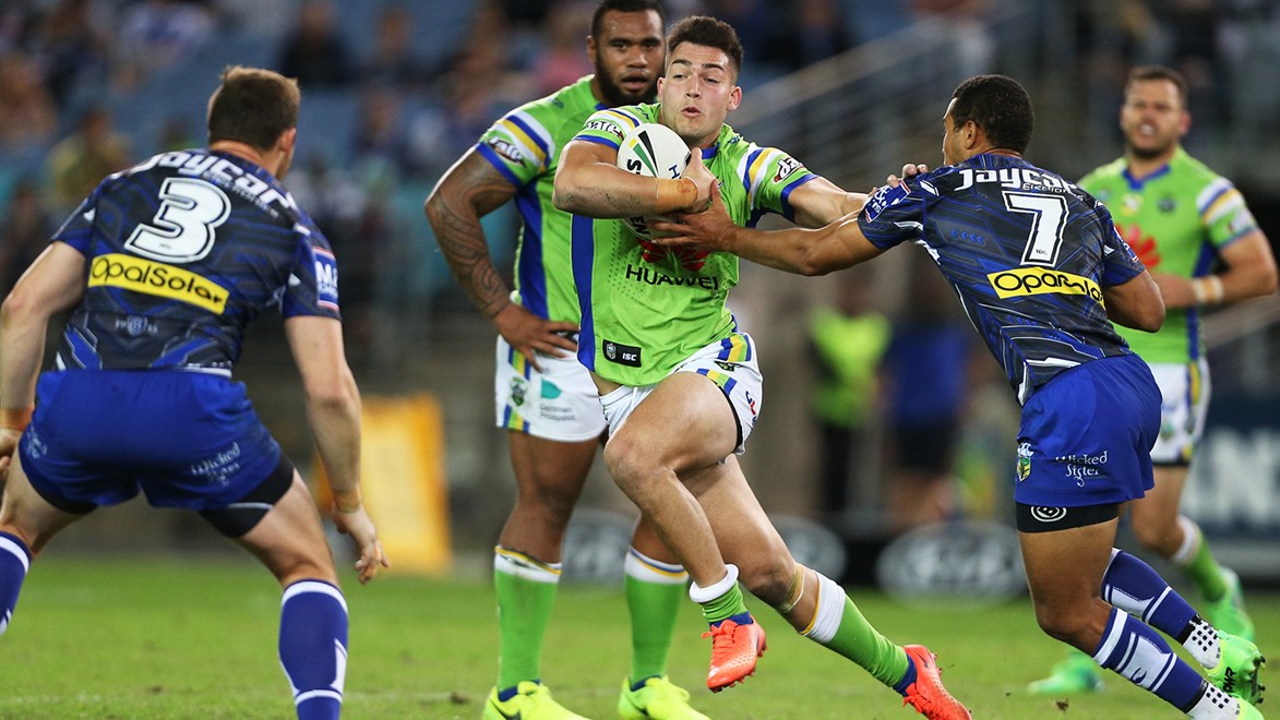 Raiders winger Nick Cotric could prepare for his second NRL season in a trial match against the Bulldogs on the Sunshine Coast.