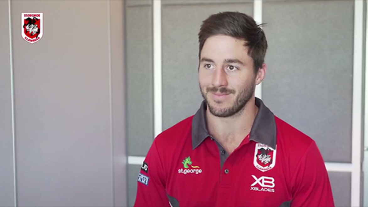 Ben Hunt has officially been unveiled as a St George Illawarra player.