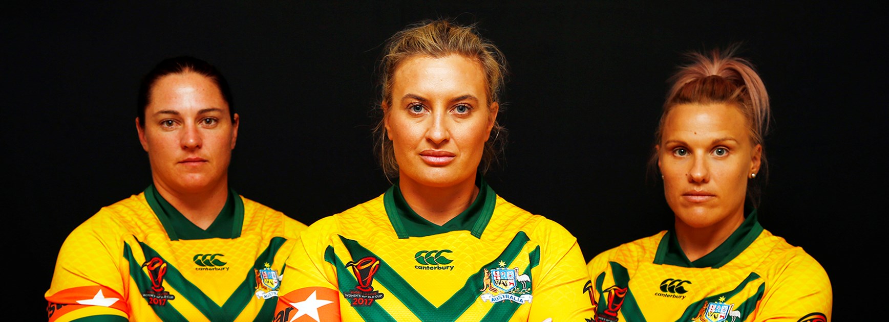Steph Hancock, Ruan Sims and Renae Kunst have been named joint captains of the Jillaroos for the World Cup.
