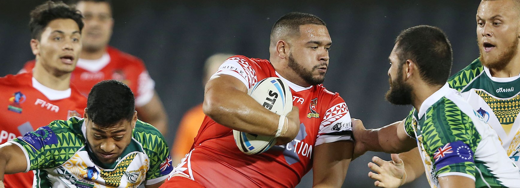 Tongan forward Ben Murdoch-Masila has attracted the attention of NRL clubs with some explosive performances.