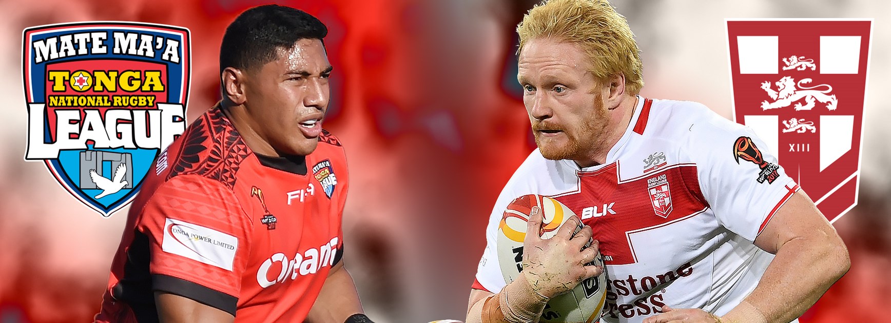 Tonga's Jason Taumalolo and England's James Graham will each be leading from the front on Saturday.