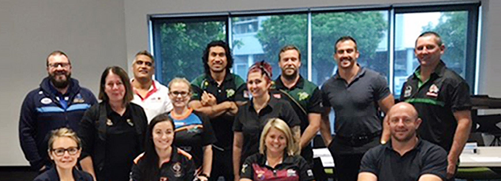 Newly-appointed Queensland Intrust Super Cup Club Wellbeing and Education staff attended an elite athlete wellbeing program in Brisbane