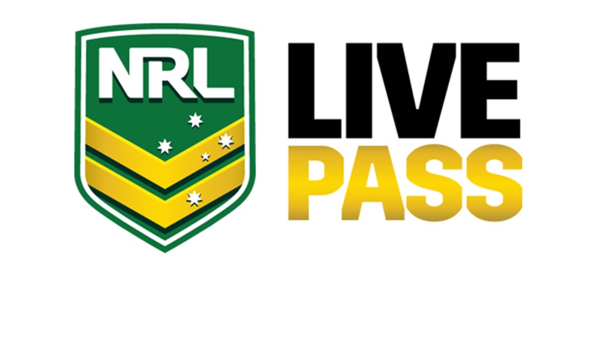 NRL Live Pass logo.