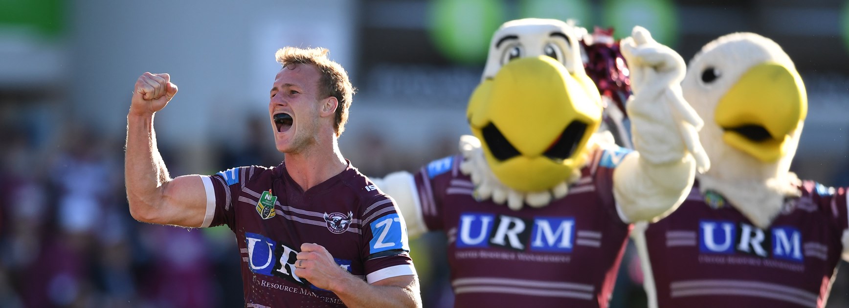 Manly Sea Eagles halfback Daly Cherry-Evans.