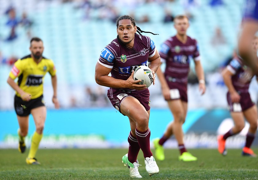 Manly Sea Eagles prop Martin Taupau remains a fearsome sight.