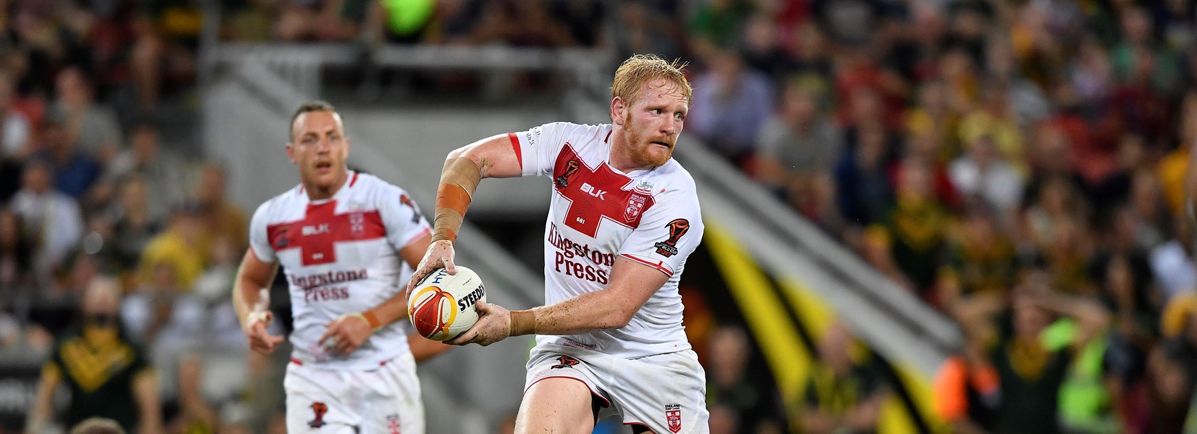England prop and new Dragons signing James Graham.
