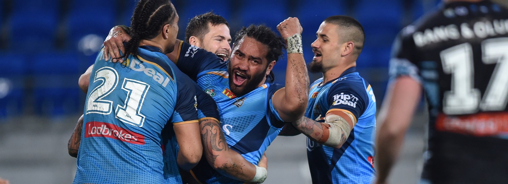 Gold Coast Titans centre Konrad Hurrell.